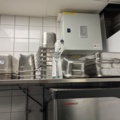 1057388-2 Various commercial kitchen utensils (trays, canteens, troughs, pans, etc.).