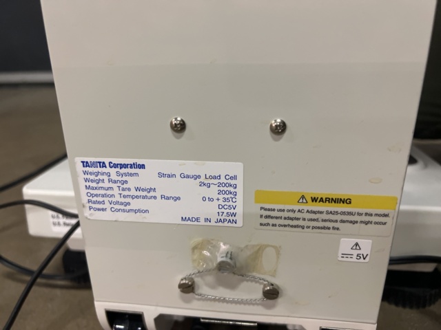 1052542-13 Kroppsvågar för BMI mätning Tanita BC-418 MA - 2st