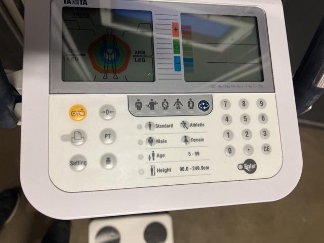 1052544-4 Body scale Tanita MC-780MA -2014