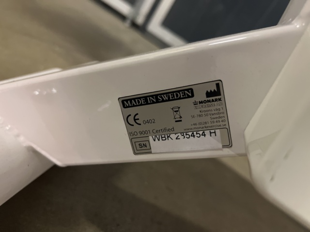 1052545-6 Ergometer bike Monark Ergomedic 839 E