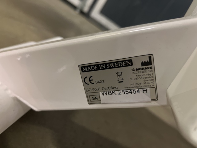 1052545-5 Ergometer bike Monark Ergomedic 839 E