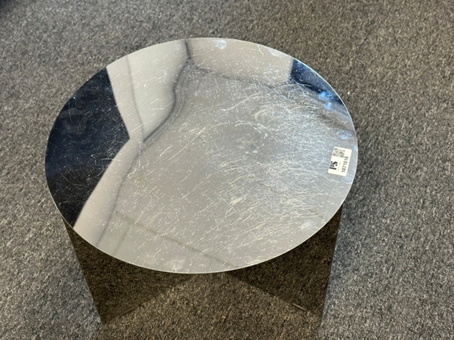 1071618-3 Coffee table Hay Slit stainless steel