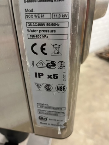 1061520-11 Rational oven Selfcooking center WE 61