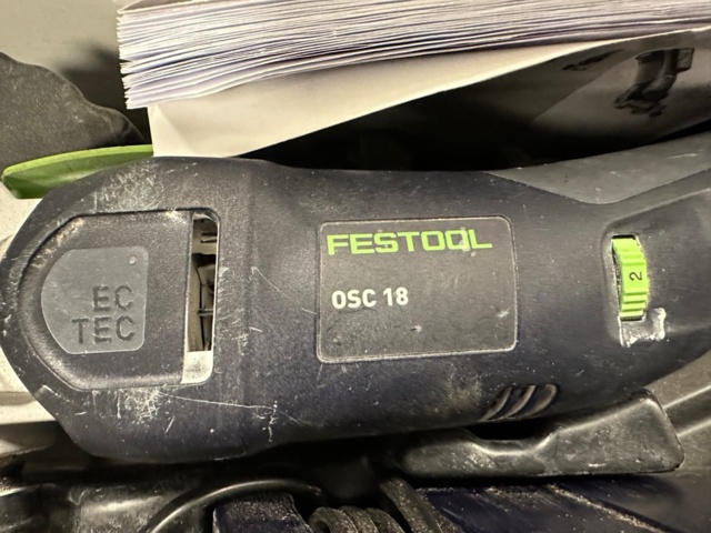 1071427-2 Multitool Festool Vecturo OSC 18 incl. charger, battery not included