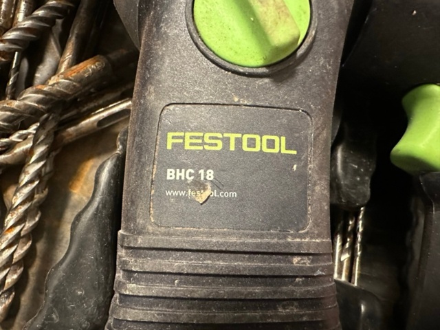1071496-2 Hammer drill Festool BHC 18 battery and charger not included