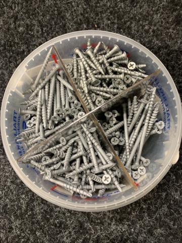 1084224-4 3 packs Universal screw, Grabber