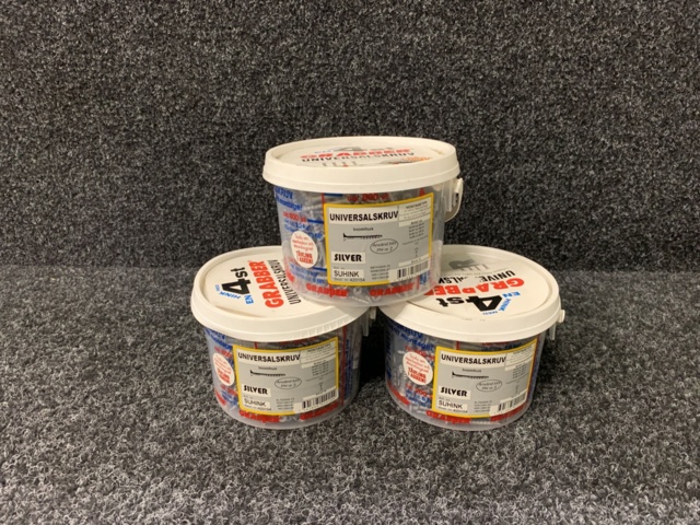 1084241-1 3 packs Universal screw, Grabber