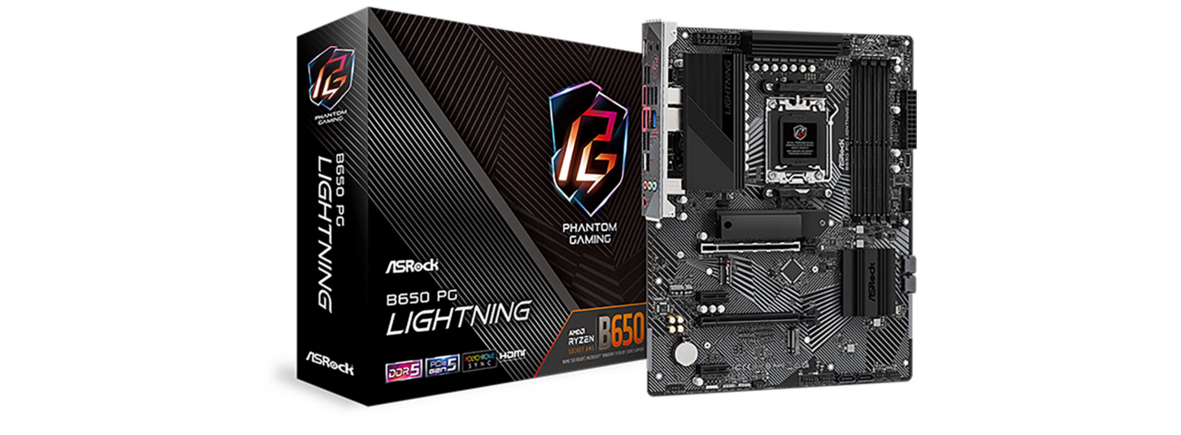 1091073-2 Moderkort Asrock B650 PG LIGHTNING