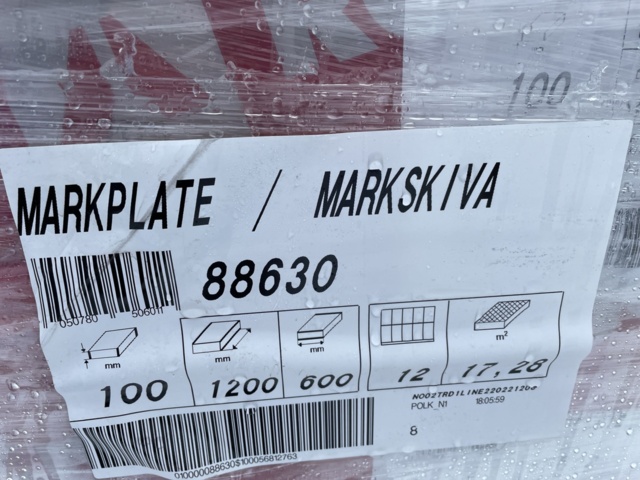 998916-8 Ground sheets Rockwool