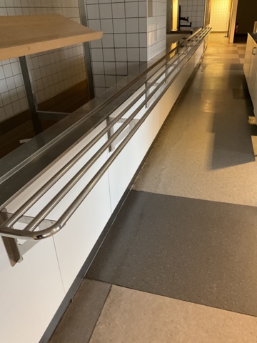 1061617-1 Stainless tile tracks approx. 10 meters