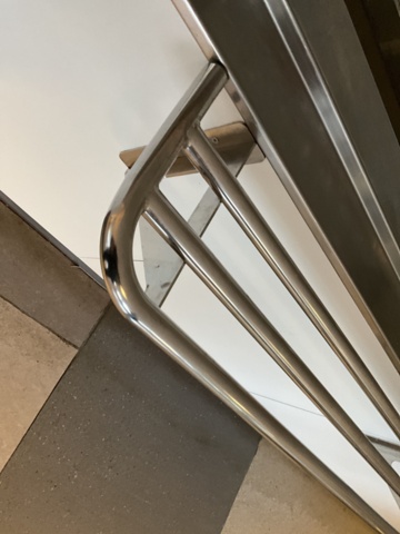 1061617-2 Stainless tile tracks approx. 10 meters