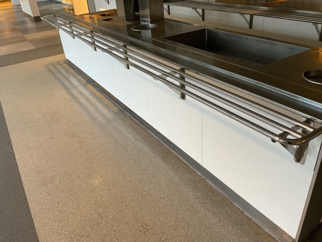 1061617-7 Stainless tile tracks approx. 10 meters