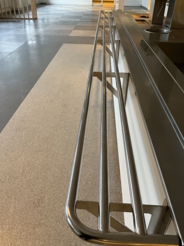 1061617-8 Stainless tile tracks approx. 10 meters