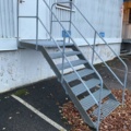1061630-3 Galvanized stairs