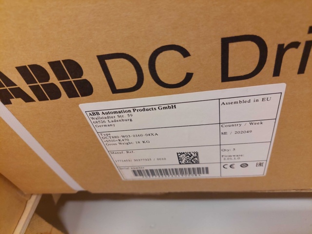 881085-4 Thyristor power regulator DCT880