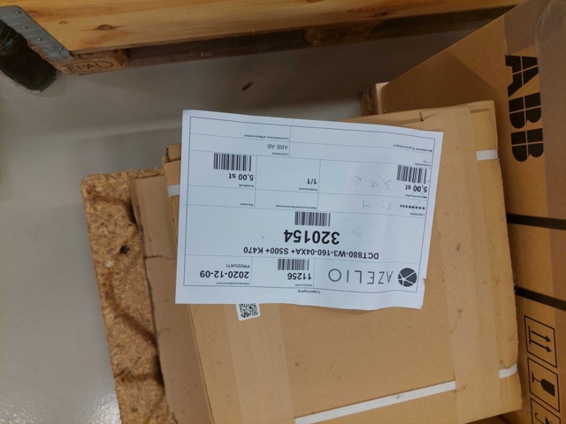 881085-5 Thyristor power regulator DCT880