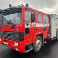 1051245-1 Fire truck/Fire truck Volvo FL 614 4X2 with mast, ladder & tank - 1987