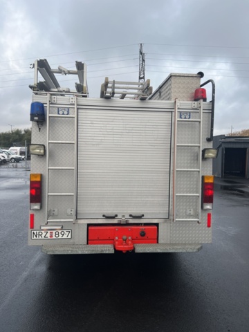 1051245-4 Fire truck/Fire truck Volvo FL 614 4X2 with mast, ladder & tank - 1987