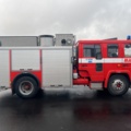 1051245-6 Fire truck/Fire truck Volvo FL 614 4X2 with mast, ladder & tank - 1987