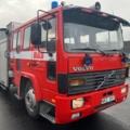 1051245-7 Fire truck/Fire truck Volvo FL 614 4X2 with mast, ladder & tank - 1987
