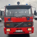 1051245-8 Fire truck/Fire truck Volvo FL 614 4X2 with mast, ladder & tank - 1987