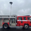 1051245-13 Fire truck/Fire truck Volvo FL 614 4X2 with mast, ladder & tank - 1987
