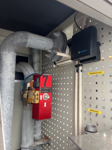 1051245-21 Fire truck/Fire truck Volvo FL 614 4X2 with mast, ladder & tank - 1987