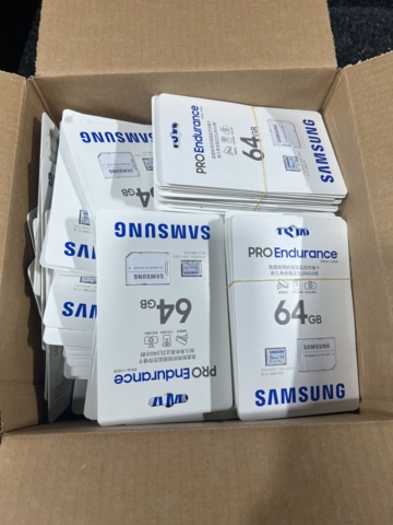 1022428-4 Batch with Memory card Microsd Samsung Pro Endurance 64 GB approx. 150 pcs
