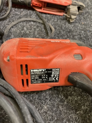 1101160-4 Automatic screwdrivers Hilti SD 5000 and SD45