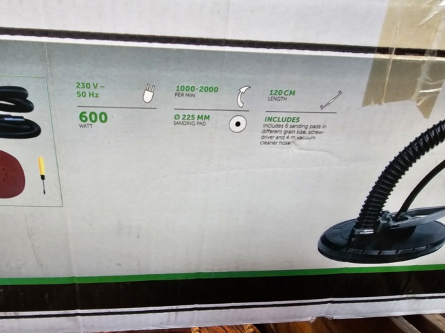 1099202-8 Power Craft wall and ceiling sander