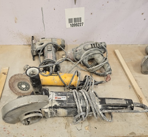 1099227-1 Atlas Copco jigsaw, Dewalt angle grinder, Skil heat gun and Wurth angle grinder EPM 200