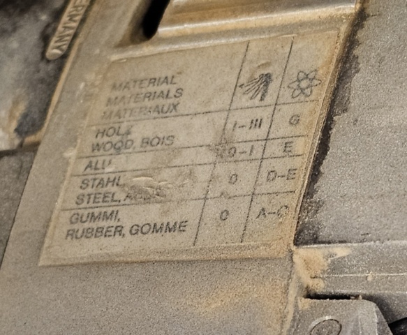 1099227-4 Atlas Copco jigsaw, Dewalt angle grinder, Skil heat gun and Wurth angle grinder EPM 200