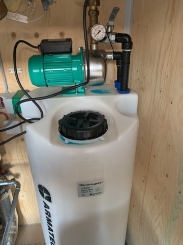 1034805-24 Container 10 feet with coolant cooler on the roof