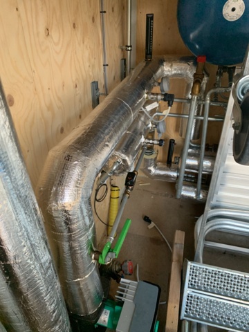 1034805-29 Container 10 feet with coolant cooler on the roof