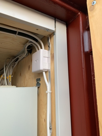 1034805-30 Container 10 feet with coolant cooler on the roof