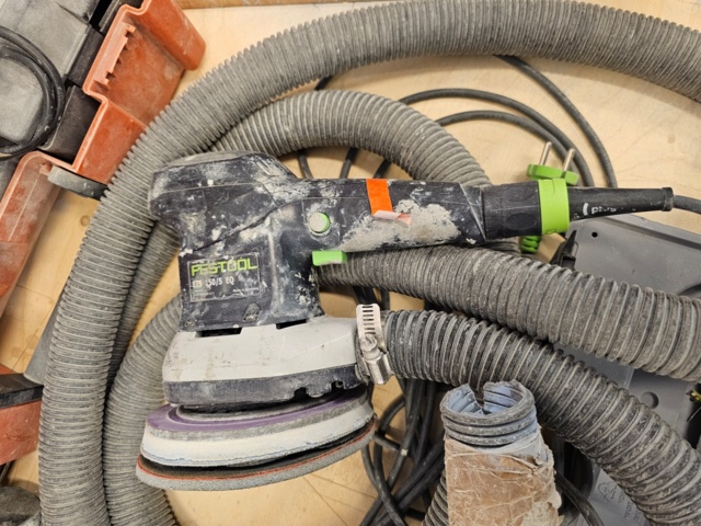 1099231-5 Festo round sander, Yein multi sander, Dremel, Fein angle grinder