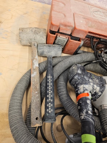 1099231-11 Festo round sander, Yein multi sander, Dremel, Fein angle grinder