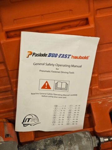 1099276-7 Paslode compressor including Paslode nail gun