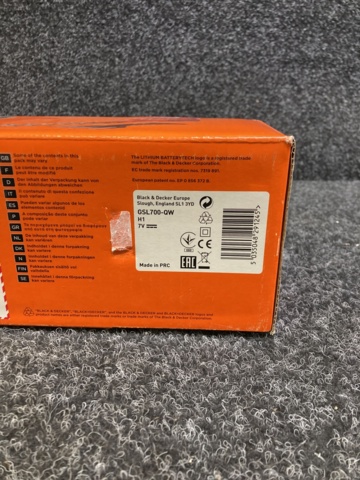 1101164-3 Brush trimmer Black & Decker GSL700-QW