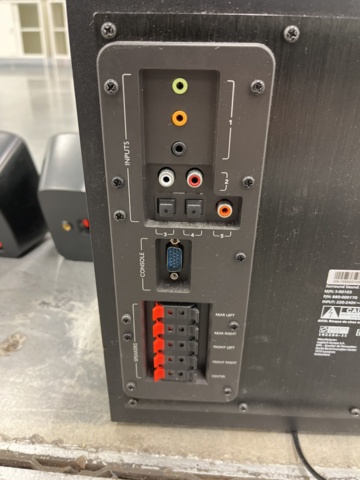 1078442-3 Logitech THX Surround system Z906