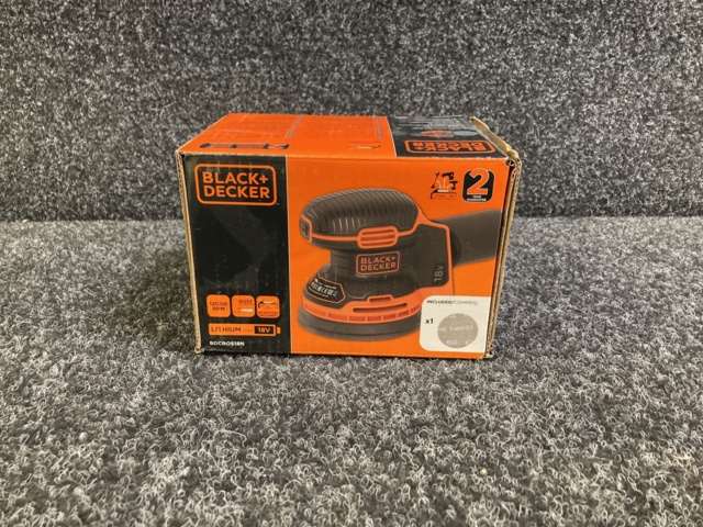 1101185-1 Eccentric sander Black & Decker BDCROS18N-XJ 18V