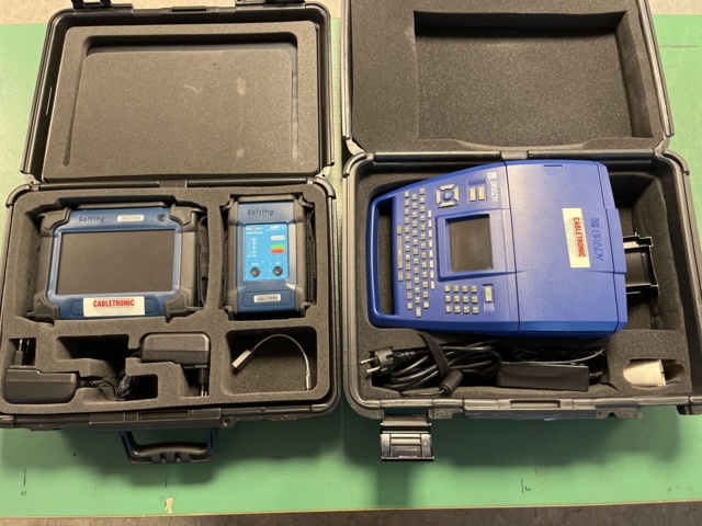 1057407-1 Test equipment & label printer, Softing NetXpert & Brady BMP71
