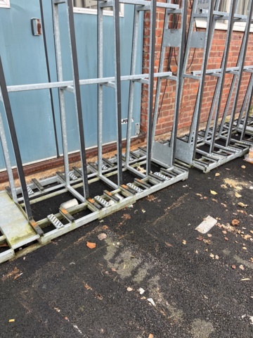 1051266-7 Window pallet - Pallet for window parts