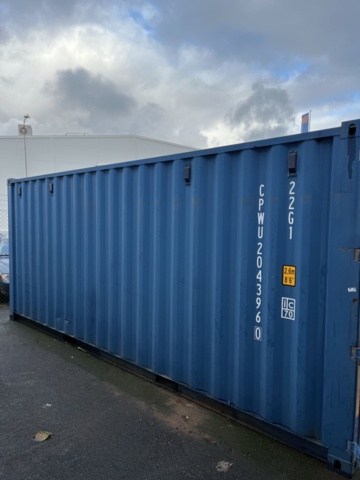1051265-1 20GP Container with interior & electricity