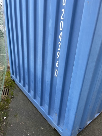 1051265-4 20GP Container with interior & electricity