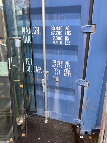 1051265-6 20GP Container with interior & electricity