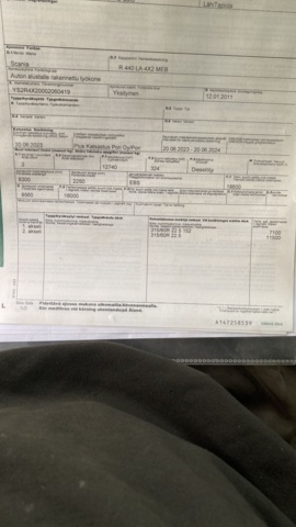 1110098-21 Scania R440 TMA Truck