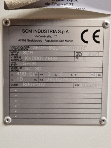 6991-007-3 Justersåg SCM Minimax SC 3C, 2021