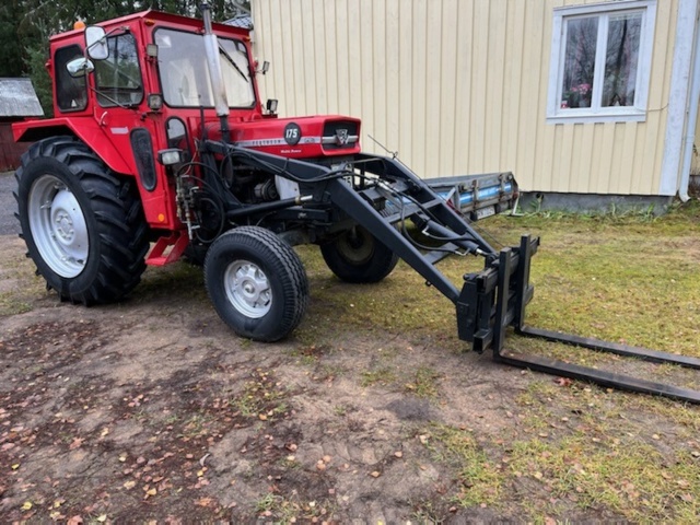 1110164-2 Massey Ferguson 175 MultiPower 1971 front loader implement