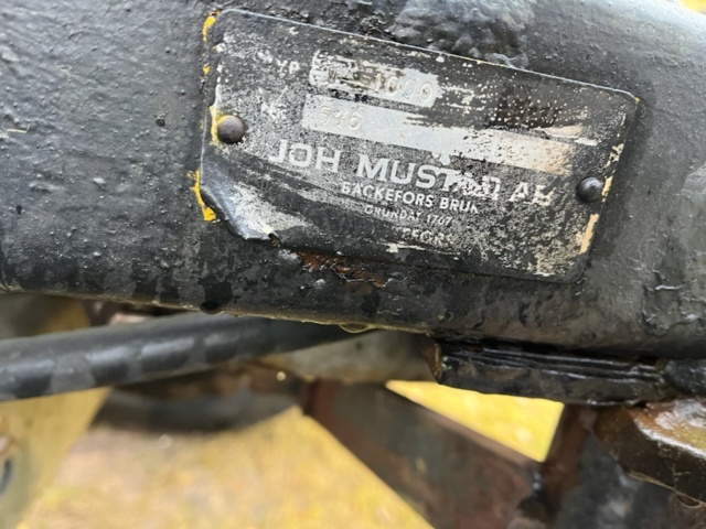 1110164-27 Massey Ferguson 175 MultiPower 1971 front loader implement